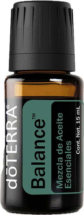Balance 15 mL, foto del producto con etiqueta en español