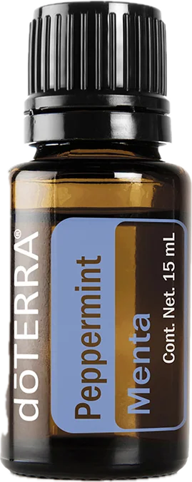 Menta 15 mL, foto del producto con etiqueta en español