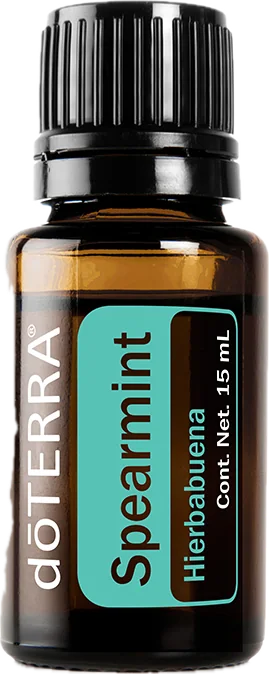Hierbabuena 15 mL, foto del producto con etiqueta en español