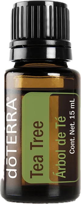 Árbol de Té 15 mL, foto del producto con etiqueta en español